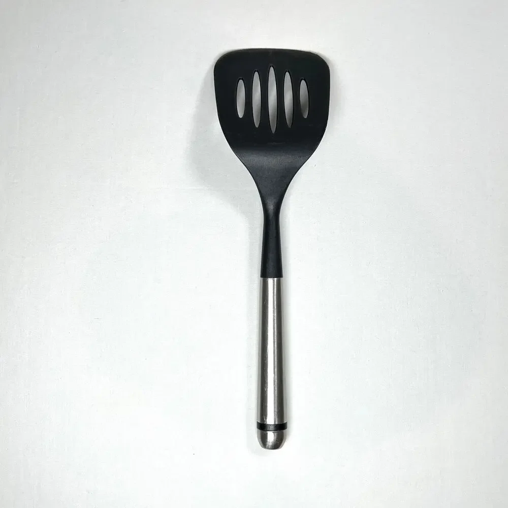 Oneida Nylon Head Slotted Turner Spatula Stainless Steel Handle
